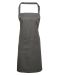 Bib Apron with Pocket Dark Grey