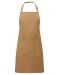 Bib Apron with Pocket Camel