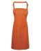 Bib Apron with Pocket Orange