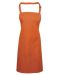 Bib Apron with Pocket Orange