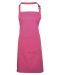 Bib Apron with Pocket Hot Pink