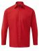 Men's Poplin L/S Rød