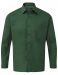 Men's Poplin L/S Flaskegrønn