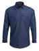 Men's Jeans Stitch Denim Shirt Indigo Denim