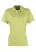 Ladies Coolchecker Pique Lime