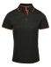 Ladies Contrast Polo Sort/Orange