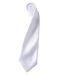 Colours Satin Tie Hvit