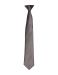 Colours Satin Clip Tie Dark Grey