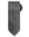 Micro Waffle Tie Dark Grey