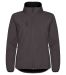 Classic Softshell Jacket Women Dark Grey