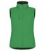 Classic Softshell Vest Women Apple Green