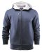 Parkwick Hooded Men Jacket Dark Blue Melange