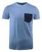 Portwillow Tee Light Blue Melange