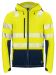 6416 Skalljakke EN ISO 20471 Kl 3/2 Yellow/Navy