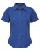 Women's Poplin S/S Royal