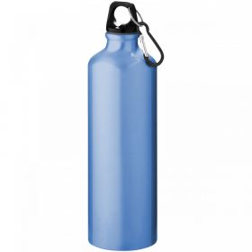 Oregon 770 ml aluminiumsflaske med karabinkrok Blå