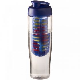H2O Active® Tempo 700 ml sportsflaske og infuser med flipp lokk Blå