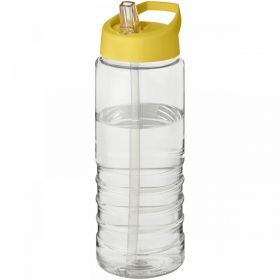 H2O Active® Treble 750 ml sportsflaske med tut lokk Gul