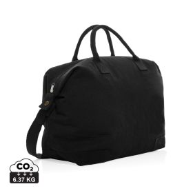 Kezar AWARE™ 500 gsm resirkulert kanvas deluxe weekend bag Svart