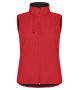 Classic Softshell Vest Women Red
