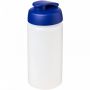 Baseline® Plus-grep 500 ml sportsflaske med flipp-lokk Blå
